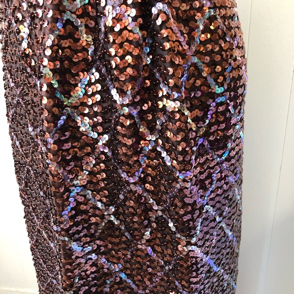 Vintage sequin maxi skirt - Picture 2 of 7